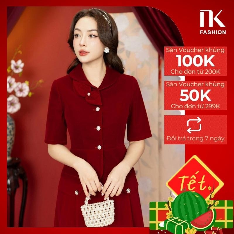 Sơ Mi Nhung Nơ Vải NKSM2311003 NK Fashion Công Sở Nữ, Chất Liệu Cao Cấp, Mềm Mịn, Dày Dặn Đi Tiệc, Đi Làm, Đi Chơi