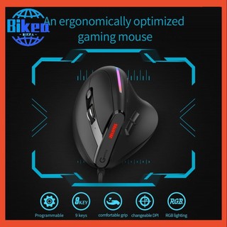 Chuột quang chơi game t-50 rgb 9 nút bấm 12800 dpi