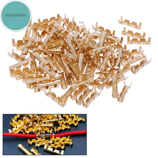 Set 100 đầu nối dây điện bằng đồng 0.5-1.5mm2 crimp vn