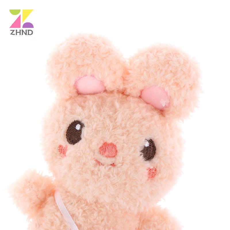 Móc Khóa Thỏ Nhồi Bông 13cm Dễ Thương