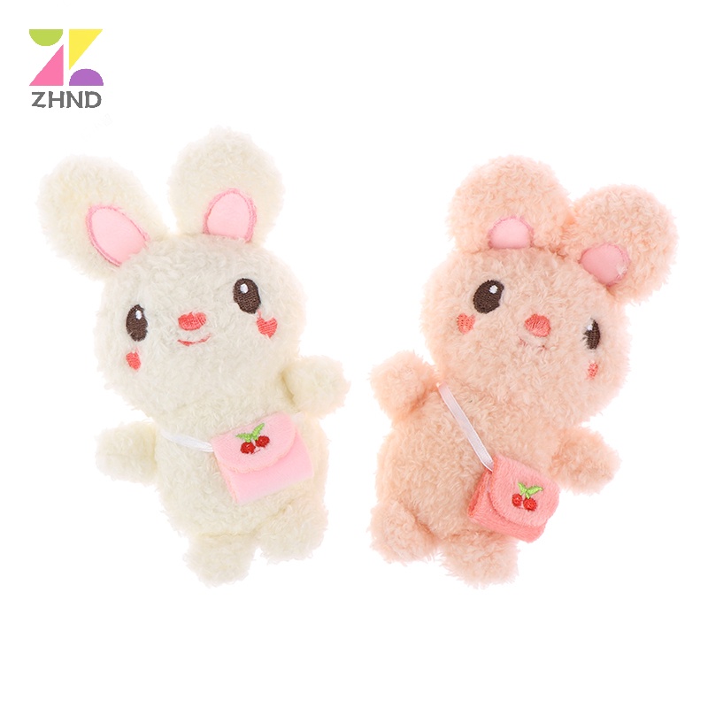 Móc Khóa Thỏ Nhồi Bông 13cm Dễ Thương
