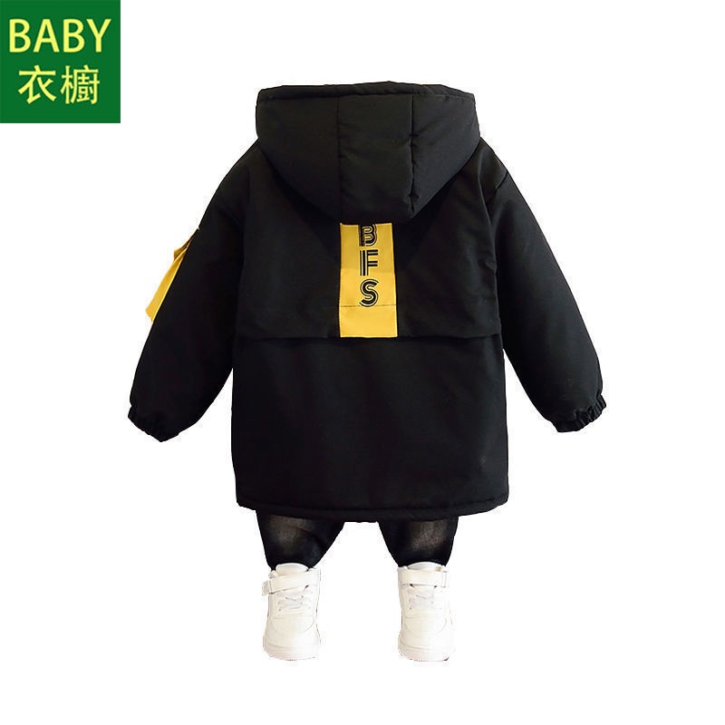 Áo Khoác Thu Đông Lót Lông Cừu Dáng Vừa Kích Thước Lớn Phong Cách Mới 2023 Cho Bé Trai