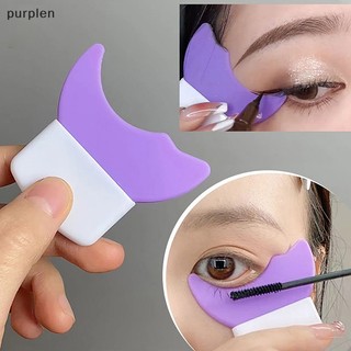 Bút Kẻ Mắt / mascara Tím Bằng silicone Tiện Lợi