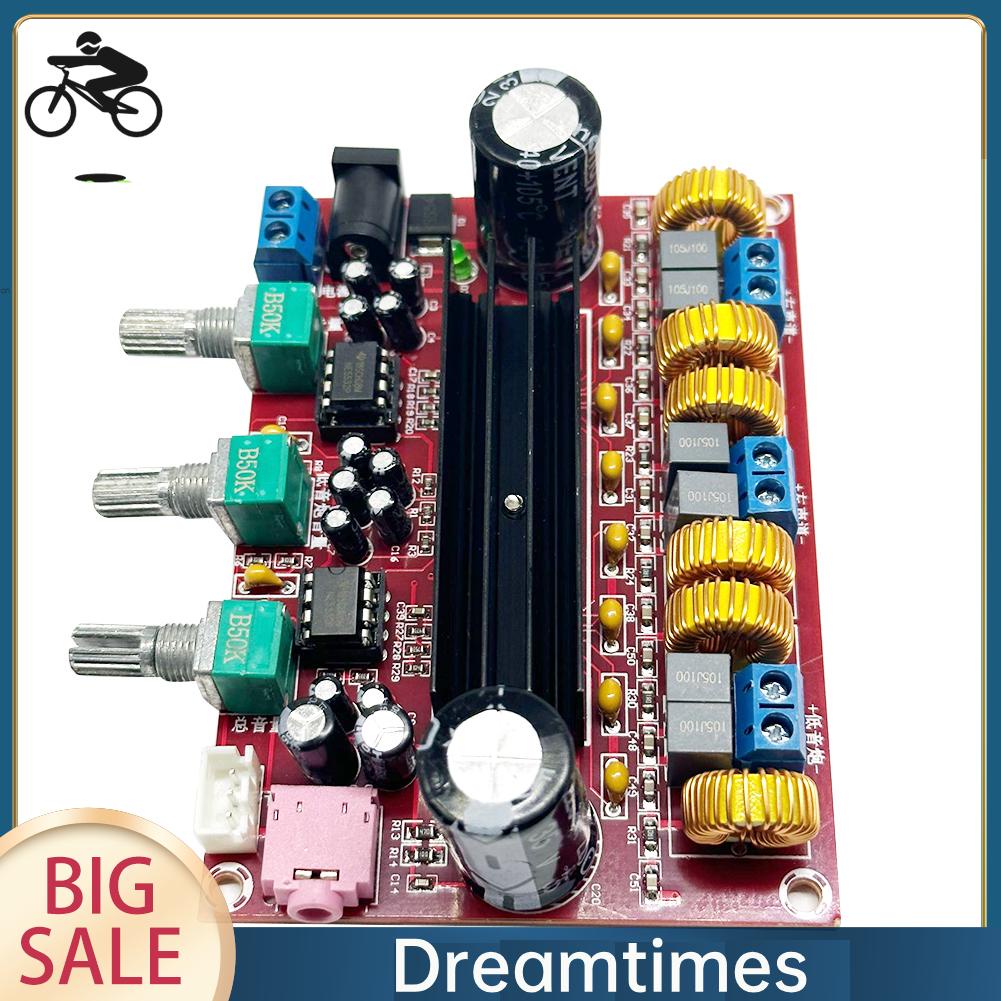 Bảng Mạch Khuếch Đại Âm Thanh Kỹ Thuật Số Kênh xh-m139 2x50w 100w 2.1 tpa3116d2