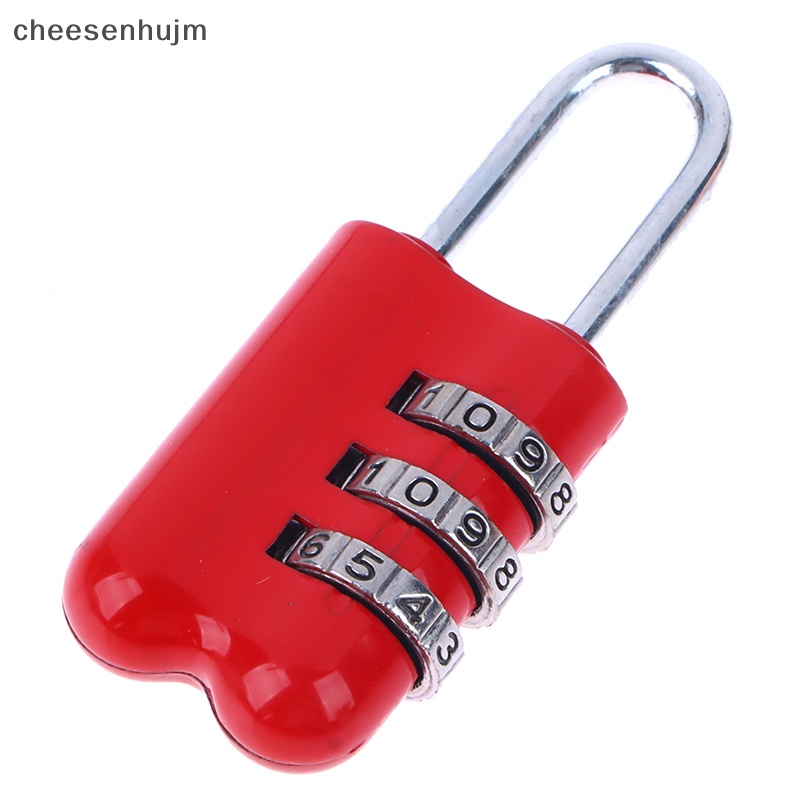 Ổ Khóa Mật Khẩu 3 Chữ Số mini Bằng Hợp Kim Nhôm Cho Vali Du Lịch vn