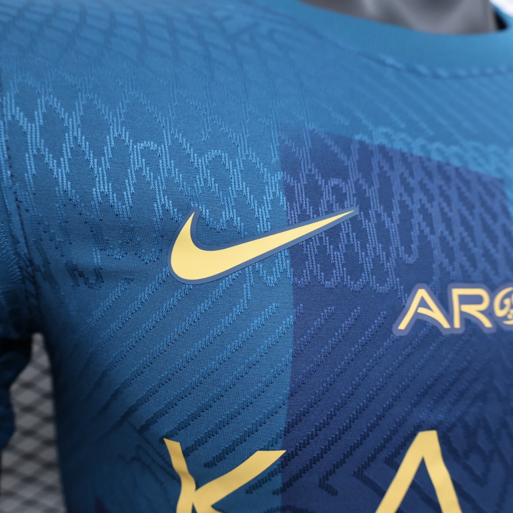 Áo Thun Bóng Đá Ngắn Tay Chất Lượng Cao al-nassr away 2324