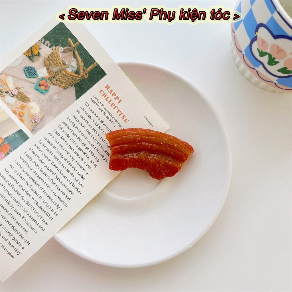 Kẹp Tóc Hình Cá Mập Dễ Thương Vui Nhộn Phong Cách Hàn Quốc Cho Bé