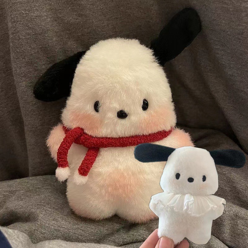 SANRIO Pochacco Móc Khóa Hình Chú Chó pacha Nhồi Bông Đáng Yêu