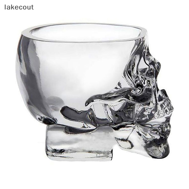 Lat Ly Thủy Tinh Trong Suốt Hình Đầu Lâu Pha Lê Cho Quán Rượu / Bia vodka / Câu Lạc Bộ Tiệc Tùng
