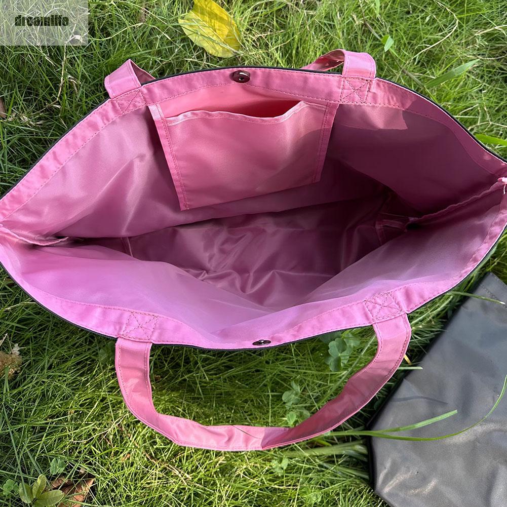 Túi Đeo Vai Bằng nylon Bền Và Thiết Thực Với starbucks Và blackpink Thêu