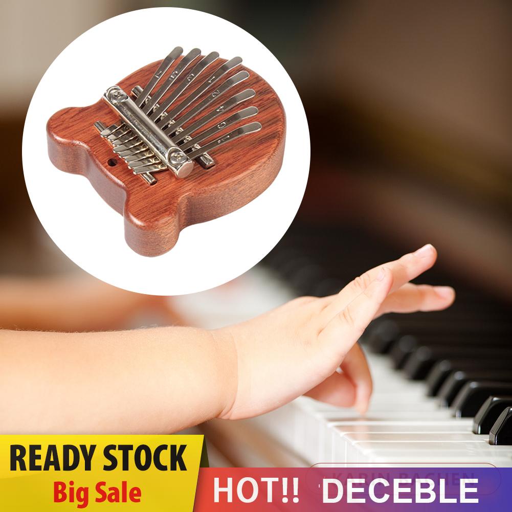 Đàn kalimba mini 8 Phím Bằng Gỗ / Kim Loại / Gỗ Đeo Ngón Tay