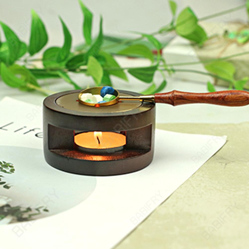 Nồi Nấu Sáp Đóng Dấu Niêm Phong Đồ Nội Thất Phong Cách vintage
