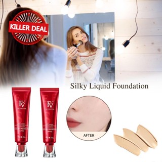 Fv Kem Nền Dạng Lỏng Chiết Xuất Kim Cương Đỏ Nuôi Dưỡng Da Che Khuyết Điểm Kiềm Dầu f0g0