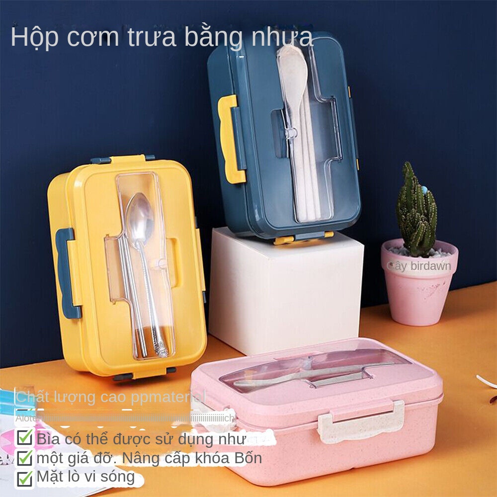 Hộp cơm 3 Trong 1 Tiện Dụng Cho Người Lớn Và Trẻ Em