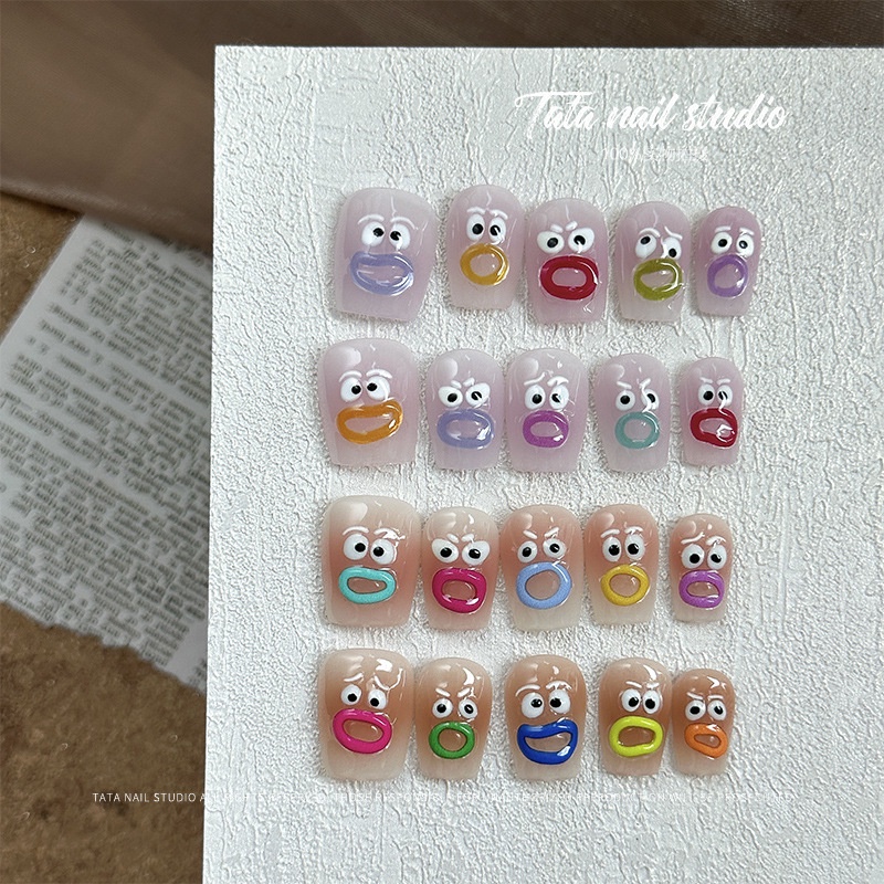 Miếng Dán Trang Trí Móng Tay Hình Tomoni TA251