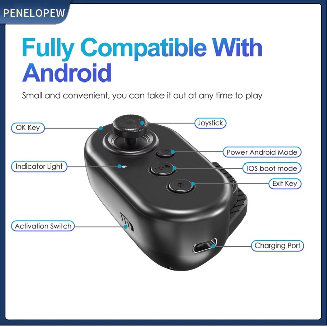 Tay Cầm Chơi game Trên Điện Thoại gm100 Một Bên Tiện Dụng