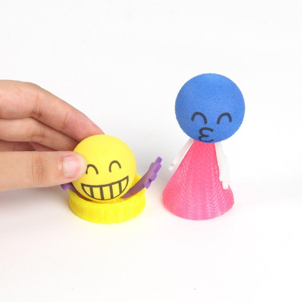 Mmluckbounce Đồ Chơi Bóp Mềm Co Giãn Hình Biểu Cảm Vui Nhộn Cho Bé