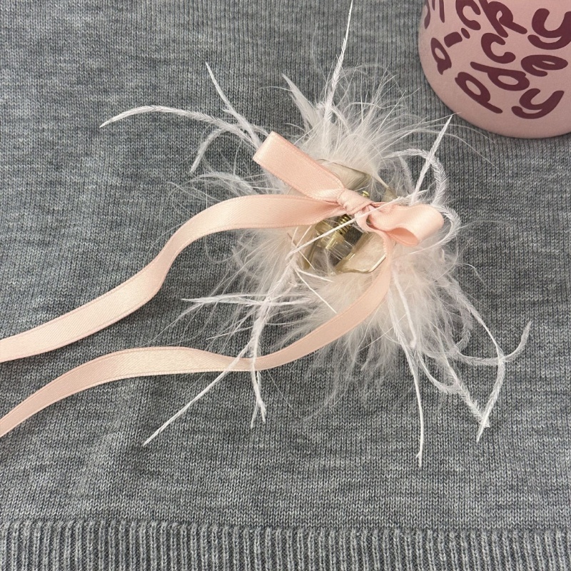 Kẹp Tóc Ruy Băng Dài y2k Hình Trái Tim Dễ Thương