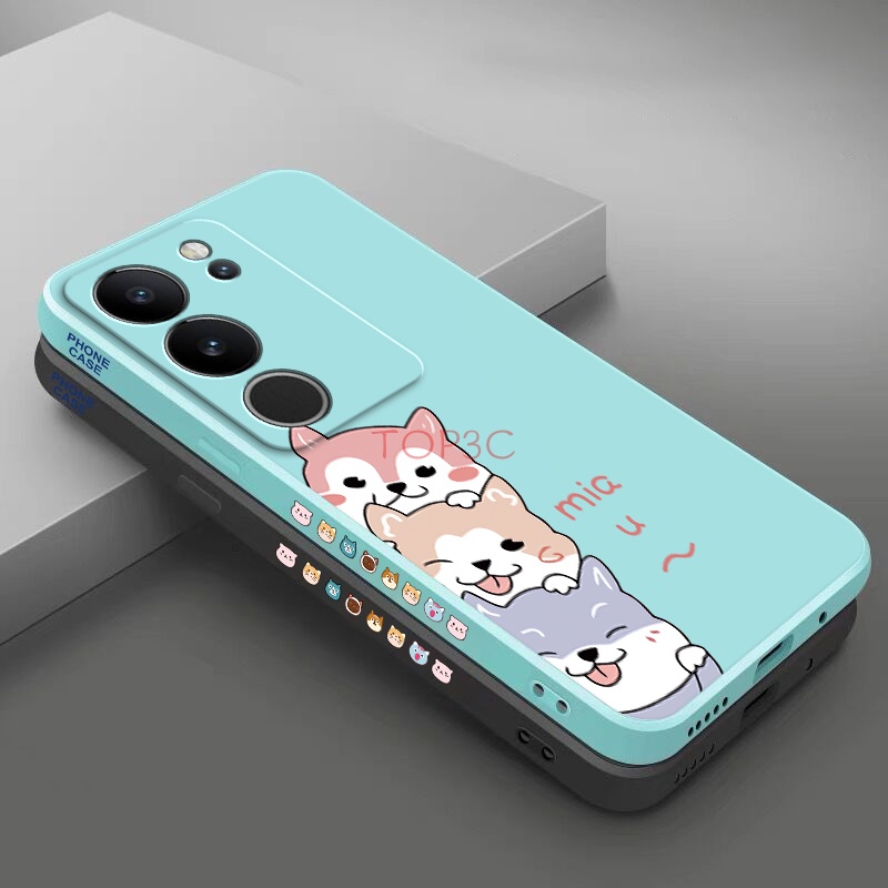 Ốp lưng vivo v29 5g / v29e 5g / v23 5g / v23e / v25 / v25e / v27 5g / V27E Ốp Điện Thoại In Hình Chú Chó Ngộ Nghĩnh Đáng Yêu Cho GG