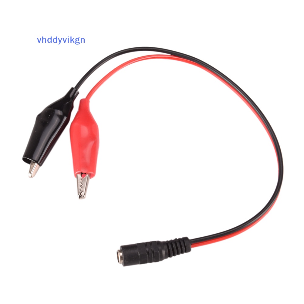 Dây Cáp Kết Nối dc 5.5mm x 2.1mm dc female / male Sang 2 alligator