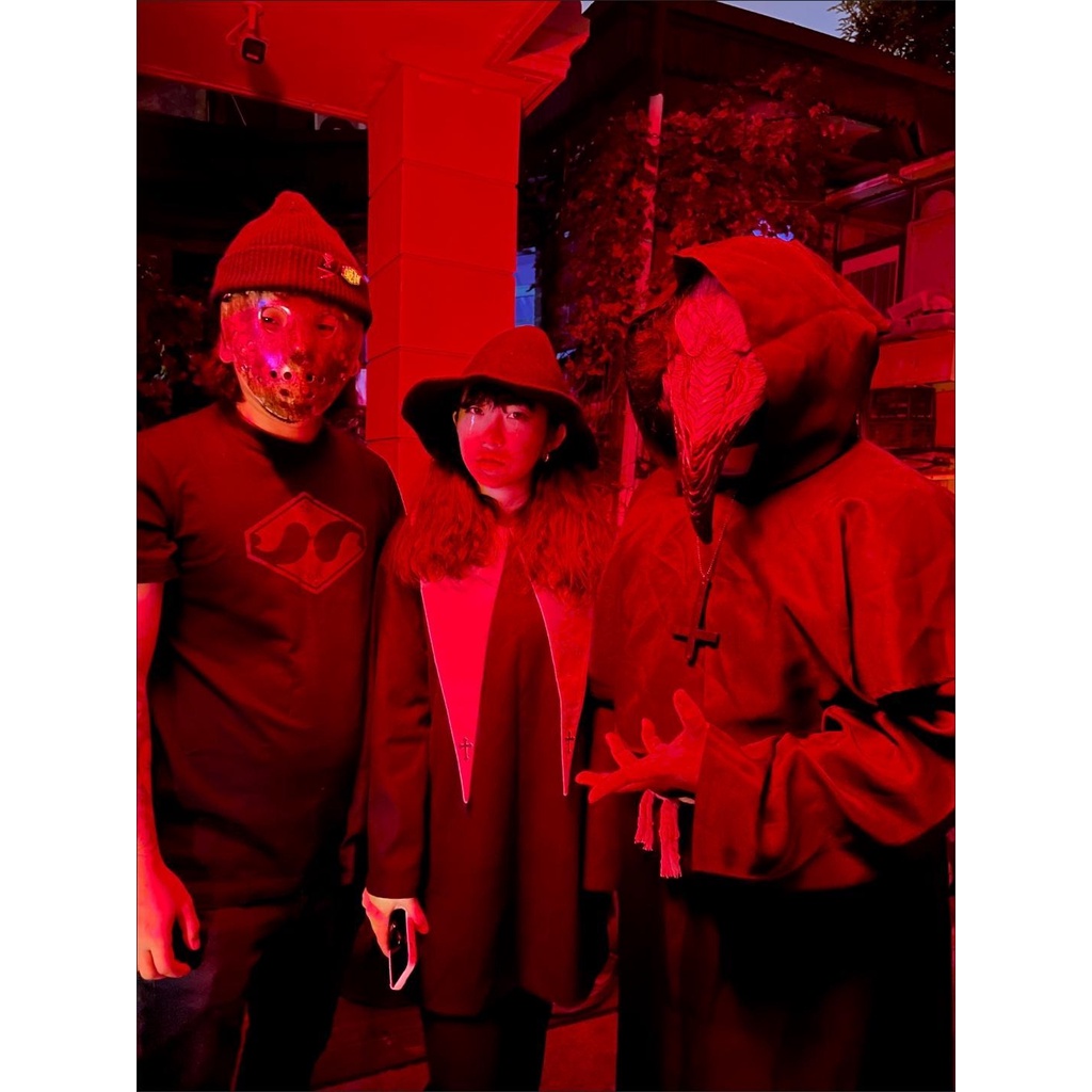 Áo Choàng Bác Sĩ Có Mũ Trùm Đầu Màu Đen Dùng Hóa Trang halloween Dành Cho Người Lớn Và Trẻ Em