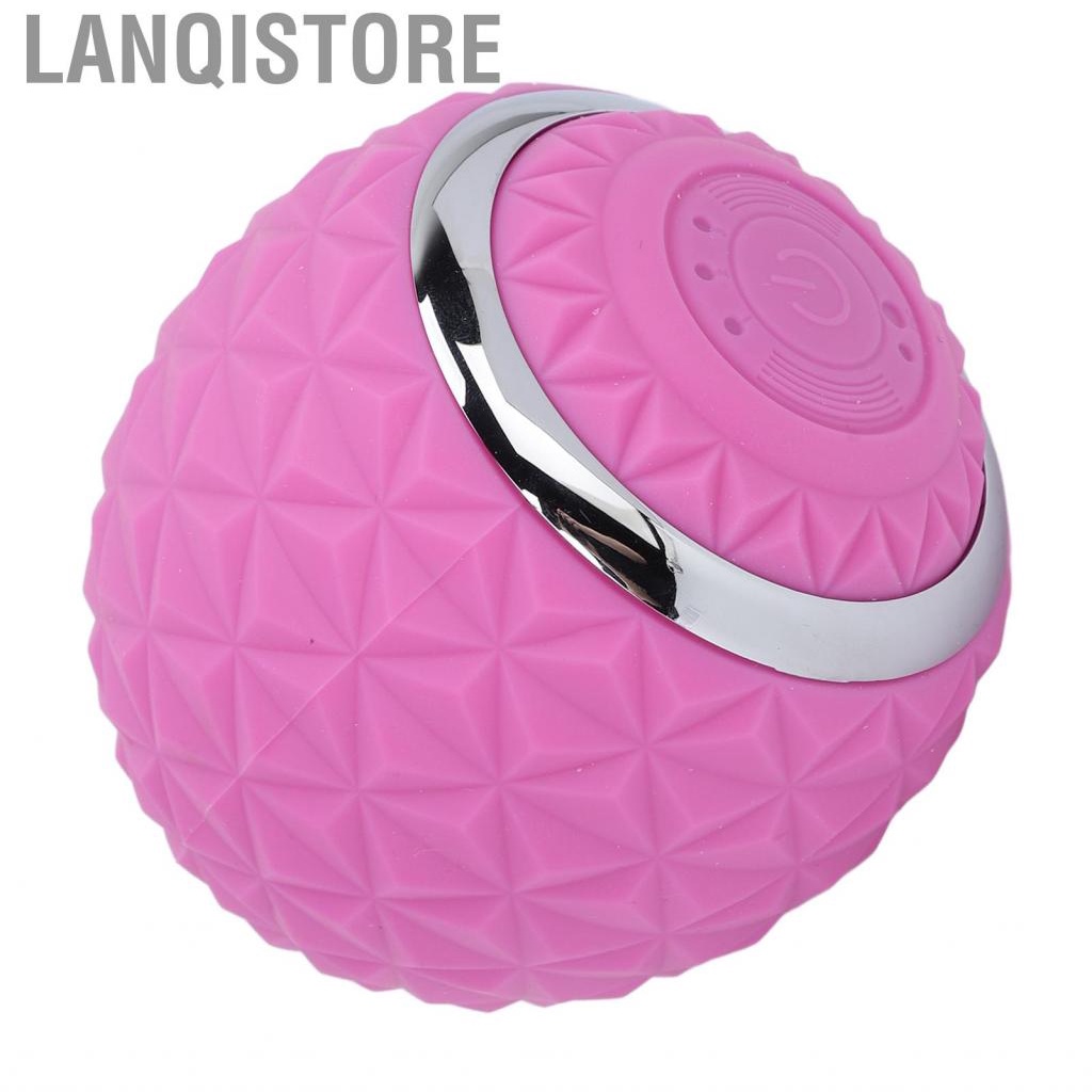 Lanqistore Vibrating  Ball Electric Rechargeable Deep Tissue Trigger Point Massag EO