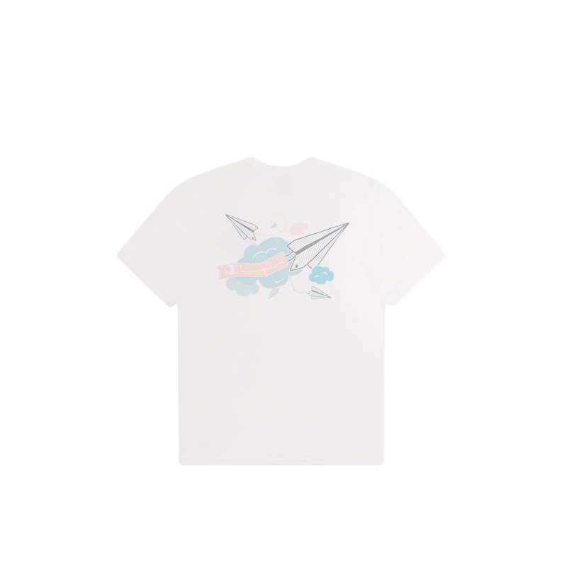 Áo Thun Champion Gt353 Men's Short Sleeve - White