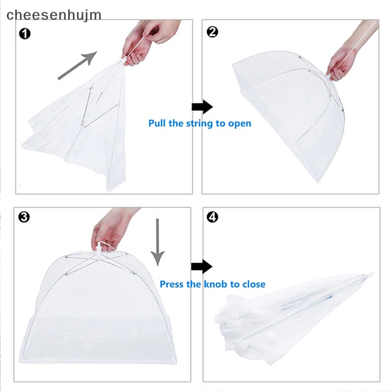 Lồng Lưới Đậy Thức Ăn Chống Ruồi Muỗi Có Thể Gấp Gọn Dùng Khi Đi Dã Ngoại vn
