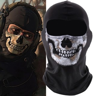 1 Mặt Nạ Hóa Trang halloween mw2 Hình Đầu Lâu balaclava ghost simon riley