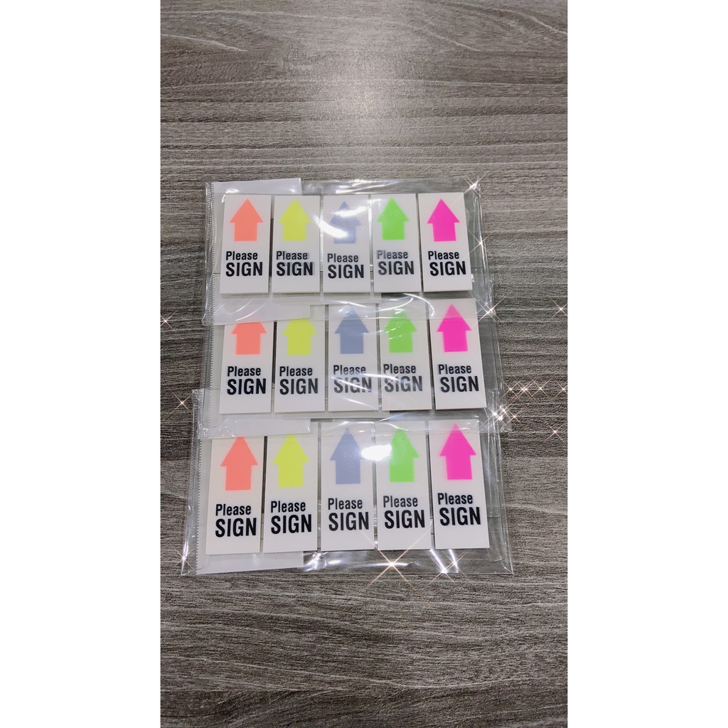 🐠 Giấy Note Please Sign Here Pronoti 45649