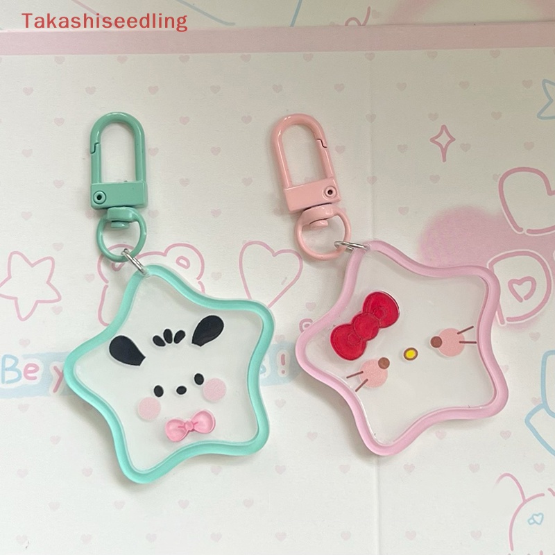 Móc Khóa acrylic Hình Ngôi Sao sanrio Ngọt Ngào Dễ Thương Làm Quà Tặng Cho Bạn Gái