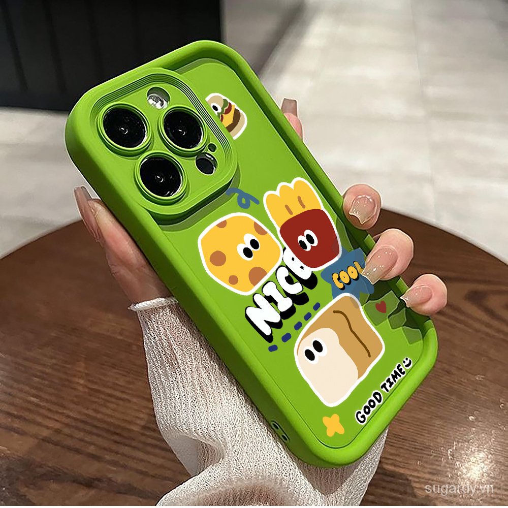 Ốp Điện Thoại Silicon Hình Phô Mai Cho iphone 15promax 15pro 14promax 13promax 15 14 13 12 11Promax xr Xsmax 14plus 15plus 7 8 plus