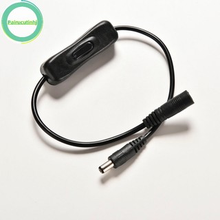 Dây cáp nối công tắc nguồn on / off 2.1mm / 5.5mm 12v cho arduino