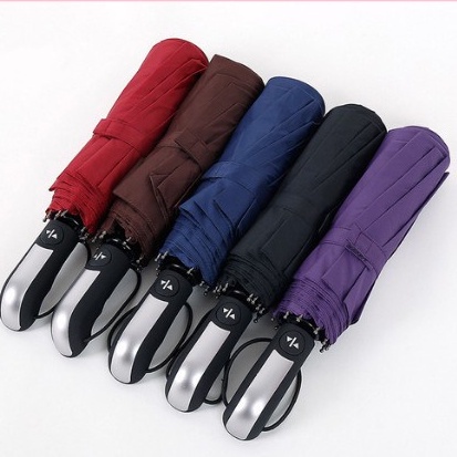Ô Tự Động Gấp Gọn Đóng Mở 2 Chiều chống thấm. Tay cầm PCcao cấp hút ẩm, chống tia uv nhiều màu
