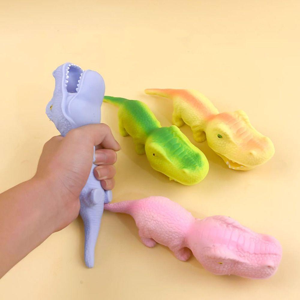 Isita Đồ Chơi Xốp Squishy Giảm stress Hình Khủng Long Dễ Thương Cho Bé