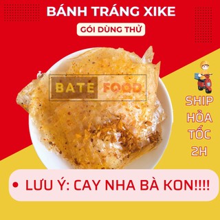 Bánh tráng 1k, bánh tráng nghệ sĩ gói dùng thử tỏi ớt siêu cay, ăn là ghiền