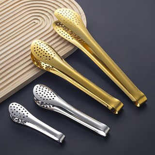 Oukeai kẹp gắp thức ăn bằng thép không gỉ 304