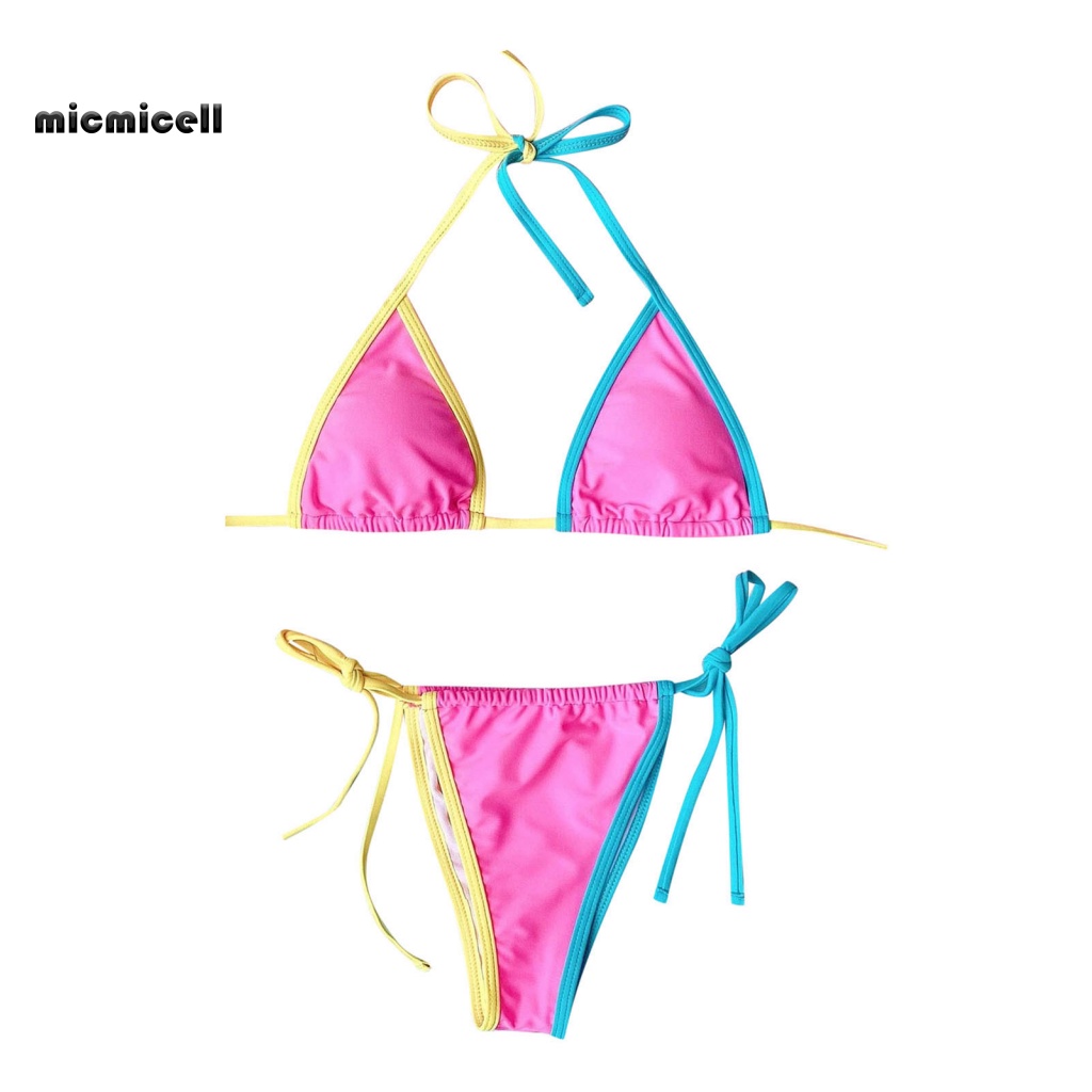 Bộ Đồ Bơi bikini Mềm Mại Không Gọng Quyến Rũ Cho Nữ