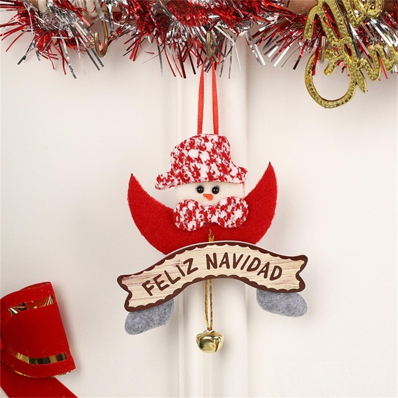 Phụ Kiện Trang Trí Cây Thông Noel Hình Ông Già Noel / Tuần Lộc / Tuần Lộc