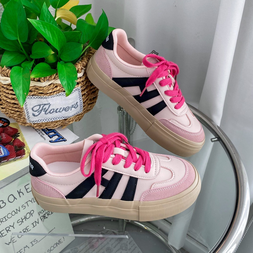 One more shoes⭐Giày Vải canvas Thời Trang Mùa Thu Dễ Phối Đồ Cho Nữ