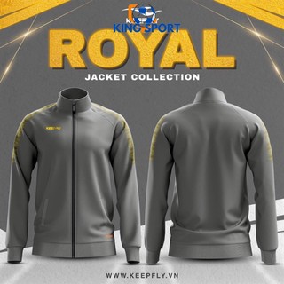 Áo khoác thể thao Keep & fly Royal chất mát nhẹ, màu sắc đa dạng