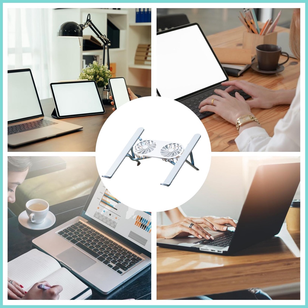 Đế Tản Nhiệt Kép Cho laptop 13-21 inches