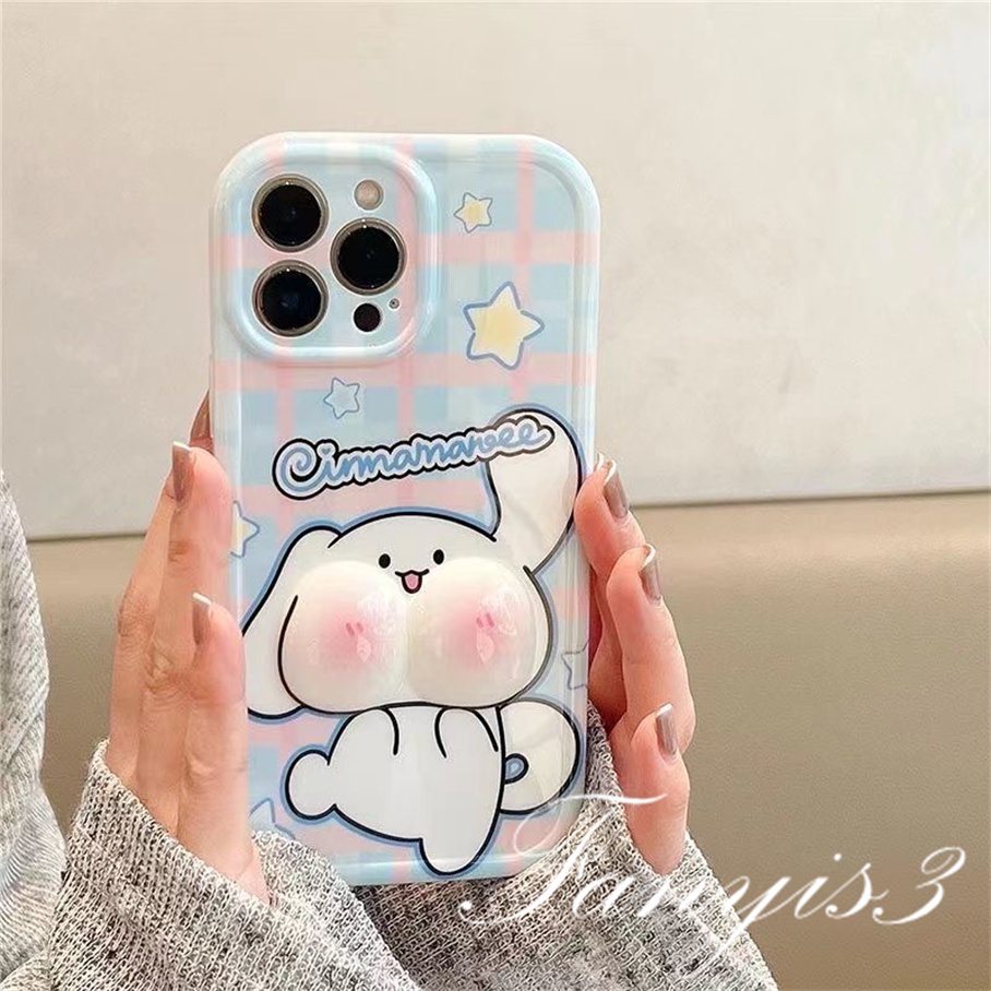 Ốp Điện Thoại tpu Dẻo Họa Tiết Chú Chó puppy 3d Cho iphone 15 11 14 13 12 pro max x xr xs max 8 7 6 plus se 2020