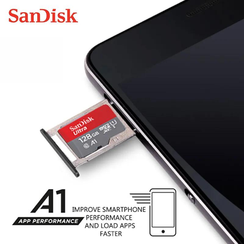 Sandis Thẻ Nhớ micro sd 128gb 64gb class10 a1 8gb 4gb micro sd 32gb 16gb Điện Thoại