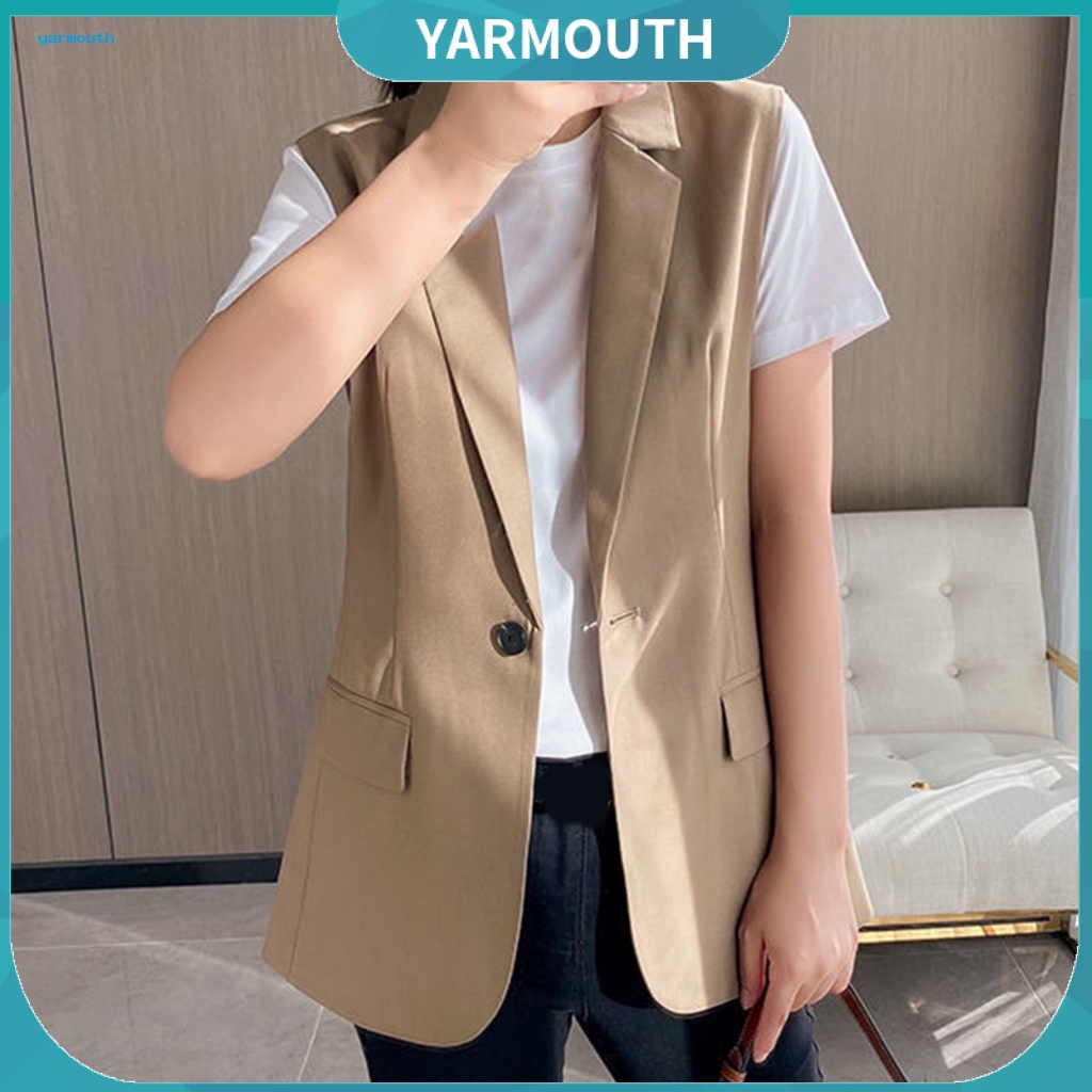 Yyr_ suit vest Có Túi