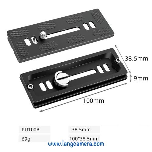 Đế Kim Loại Gắn Chân Máy Ảnh - Full Size