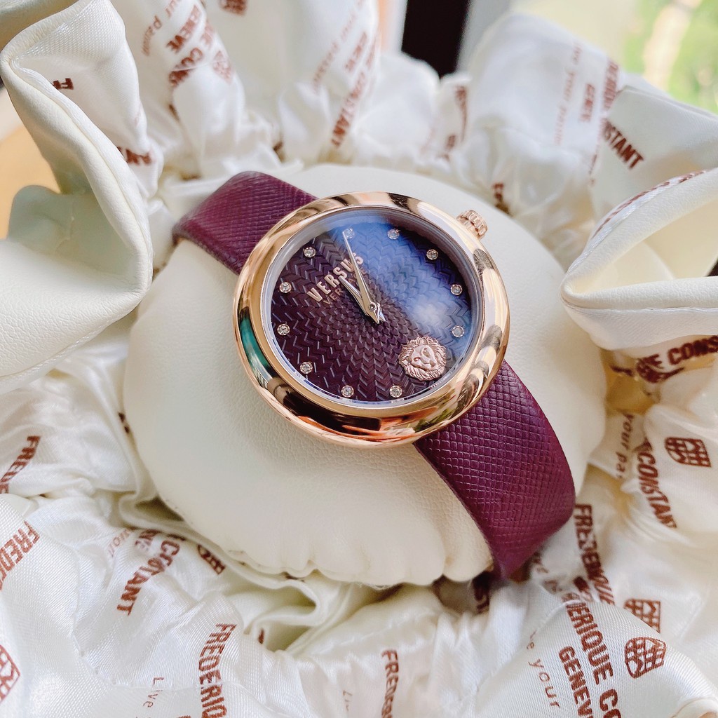 ( Được tets ) Đồng hồ nữ chính hãng Versus by Versace - Máy Quartz pin - Mặt kính khoáng cường lực