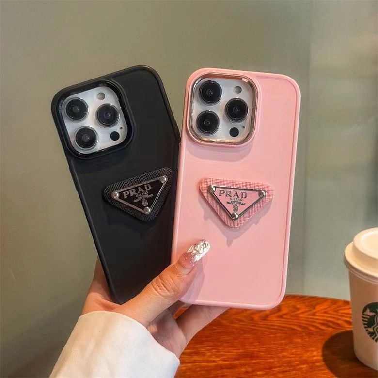 Ốp Điện Thoại Màu Hồng Trơn Đơn Giản Cho iphone 15 14 13 12 11promax 11 xr ix