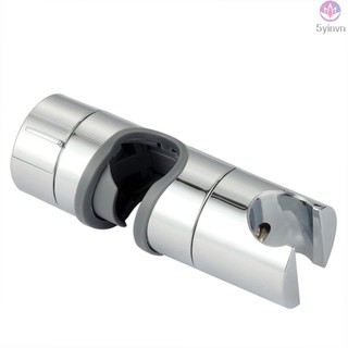 Adjustable Hand Shower Bracket - Polished Chrome Holder for Slide Bar - Replacement Shower Head
