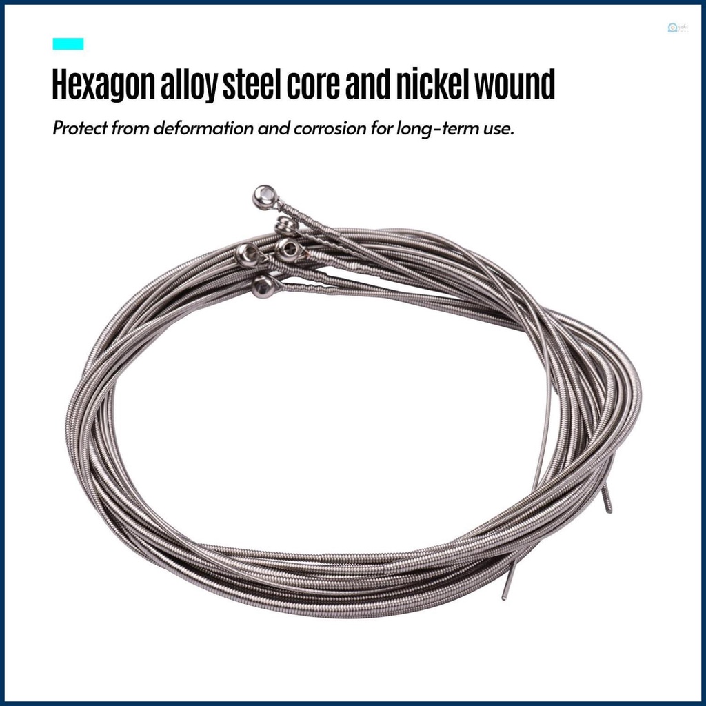 Bộ Dây Đàn guitar Điện bass Bằng Hợp Kim Niken Chống Ăn Mòn 5 Dây